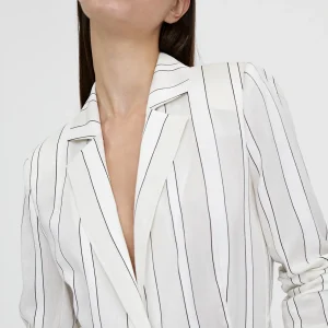 Lola Casademunt Americanas Y Blazers<Americana blazer con rayas NARANJA-BLANCO