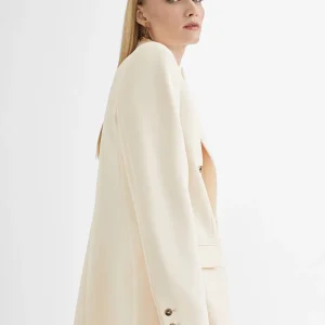 Lola Casademunt Americanas Y Blazers<Americana cruzada monocolor CRUDO