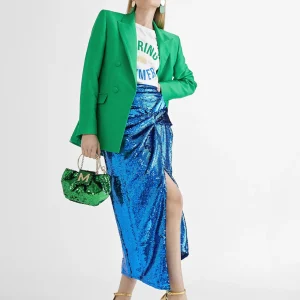Lola Casademunt Americanas Y Blazers<Americana monocolor VERDE