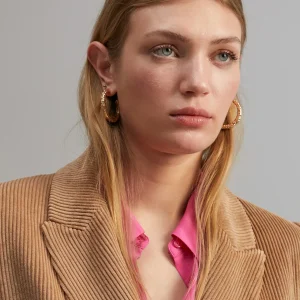 Lola Casademunt Americanas Y Blazers<Americana oversize de pana ROSA