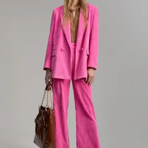 Lola Casademunt Americanas Y Blazers<Americana oversize de pana ROSA