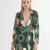 Lola Casademunt Americanas Y Blazers<Americana punto retro VERDE-NARANJA