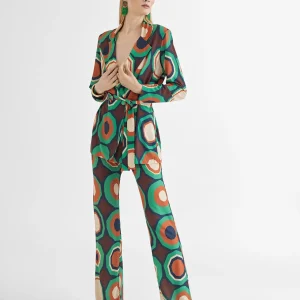 Lola Casademunt Americanas Y Blazers<Americana punto retro VERDE-NARANJA