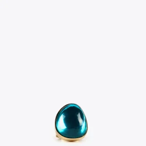 Lola Casademunt Bisuteria<Anillo cristal AZULELECTRICO