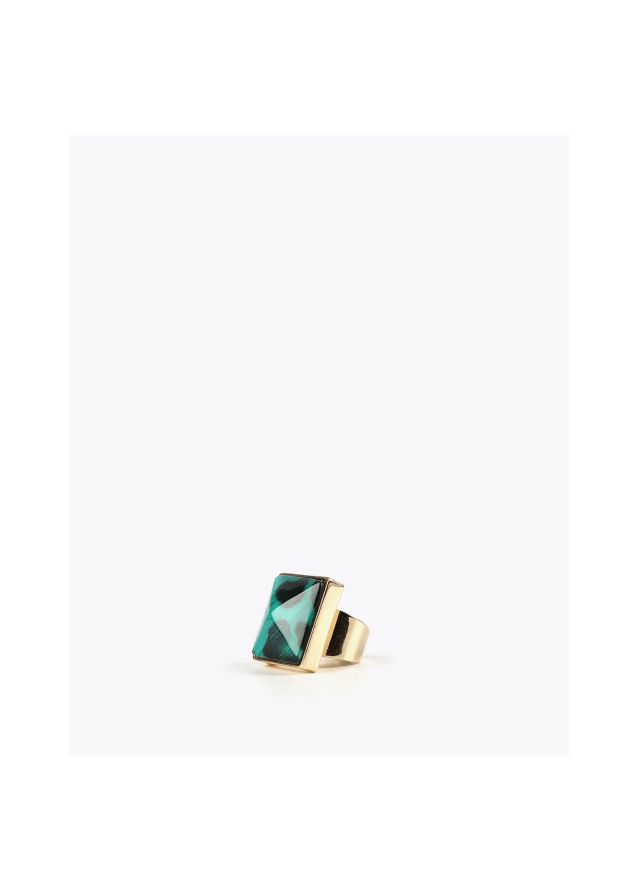anillo_cristal_animal_print_1.webp Lola Casademunt Bisuteria<Anillo cristal animal print AZULELECTRICO