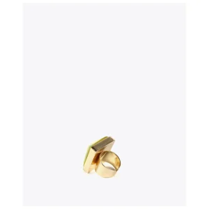Lola Casademunt Bisuteria<Anillo cristal animal print AZULELECTRICO