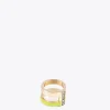 Lola Casademunt Bisuteria<Anillo doble aro FUCSIA