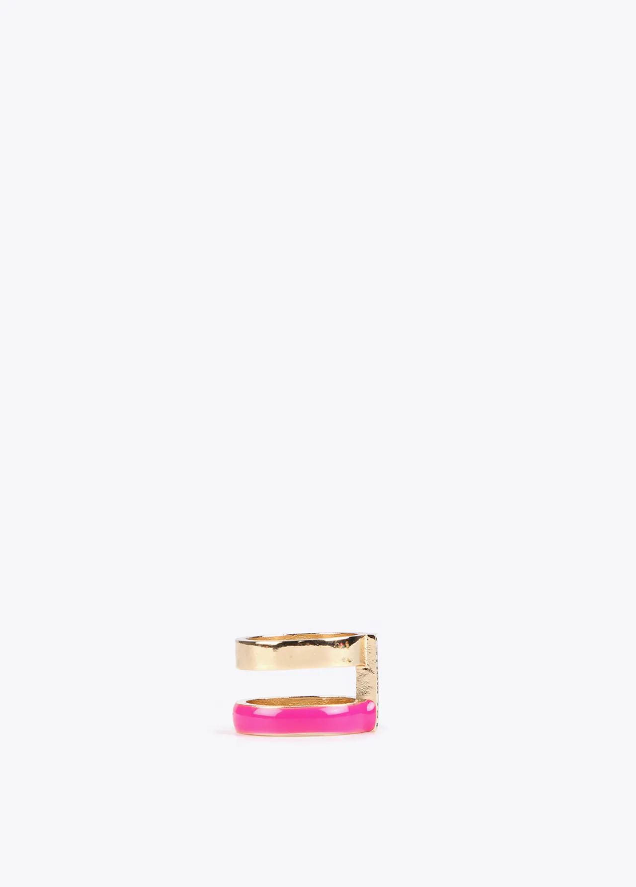 anillo_doble_aro_5.webp Lola Casademunt Bisuteria<Anillo doble aro FUCSIA