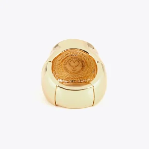 Lola Casademunt Anillos<Anillo sello METAL-NEGRO
