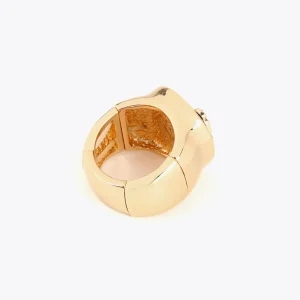 Lola Casademunt Anillos<Anillo sello METAL-NEGRO