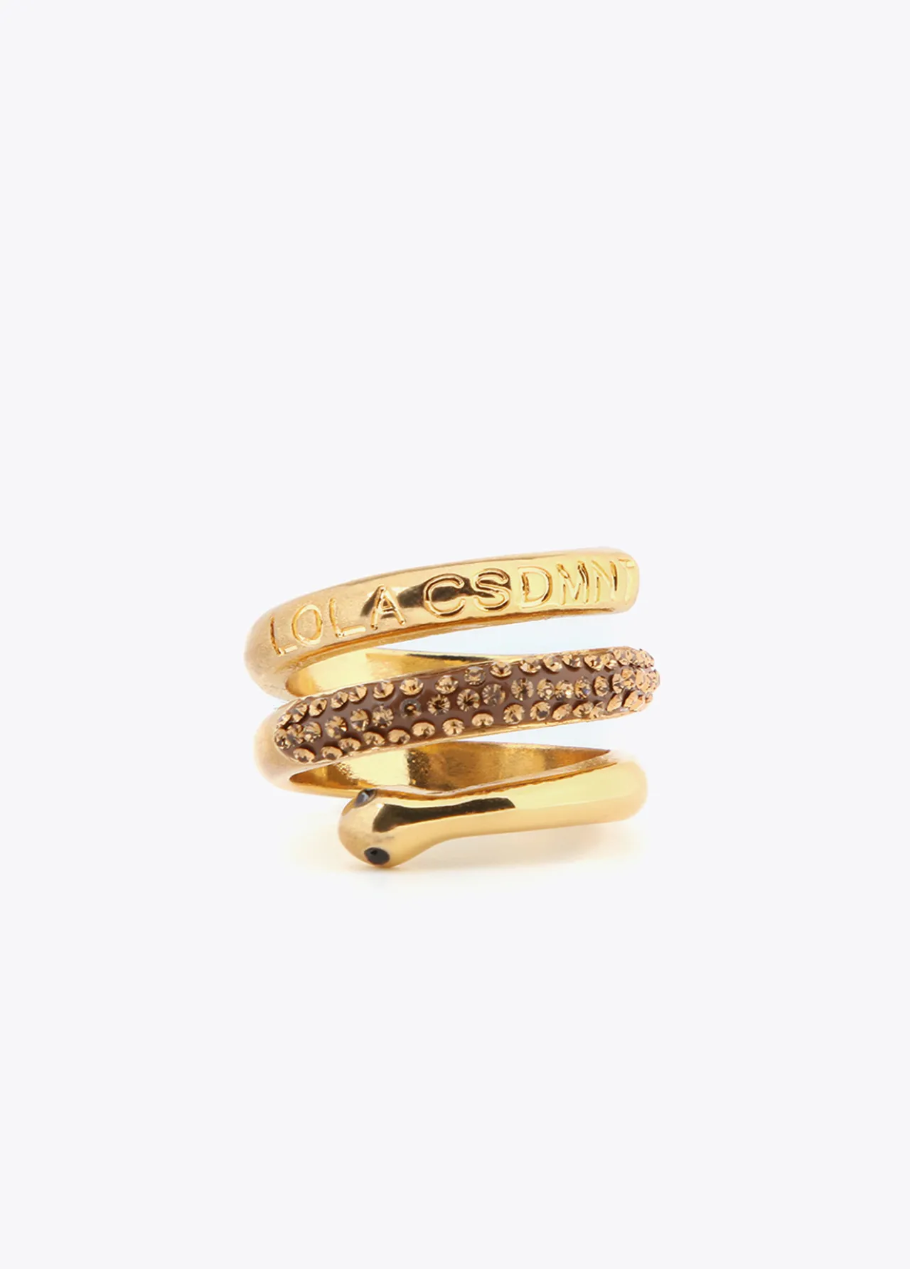 anillo_serpiente_con_cristales_0-1.webp Lola Casademunt Anillos<Anillo serpiente con cristales METAL-NEGRO