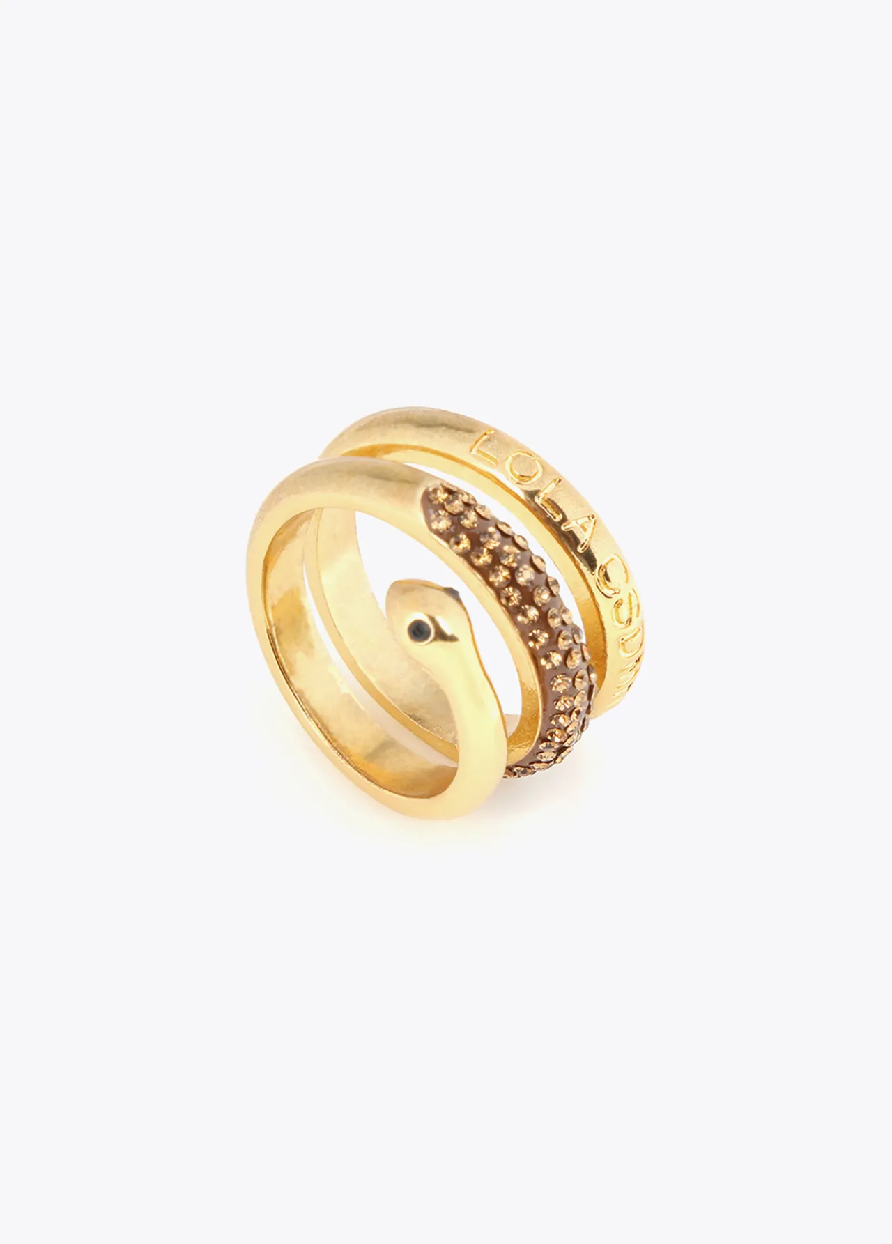 anillo_serpiente_con_cristales_2-1.webp Lola Casademunt Anillos<Anillo serpiente con cristales METAL-NEGRO