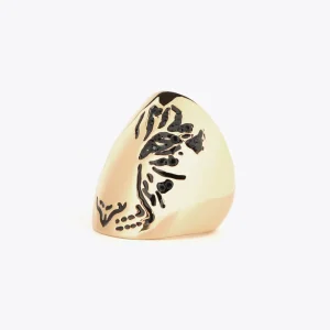 Lola Casademunt Anillos<Anillo tigre METAL-NEGRO