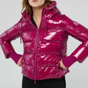 Lola Casademunt Abrigos Y Cazadoras<Anorak acolchado BURDEOS