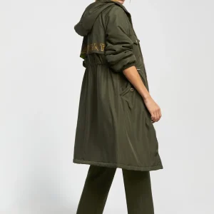Lola Casademunt Abrigos Y Cazadoras<Anorak acolchado con capucha KAKI