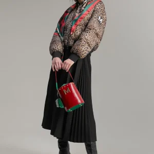 Lola Casademunt Animal Print | Abrigos Y Cazadoras<Anorak animal print MARRON-NEGRO