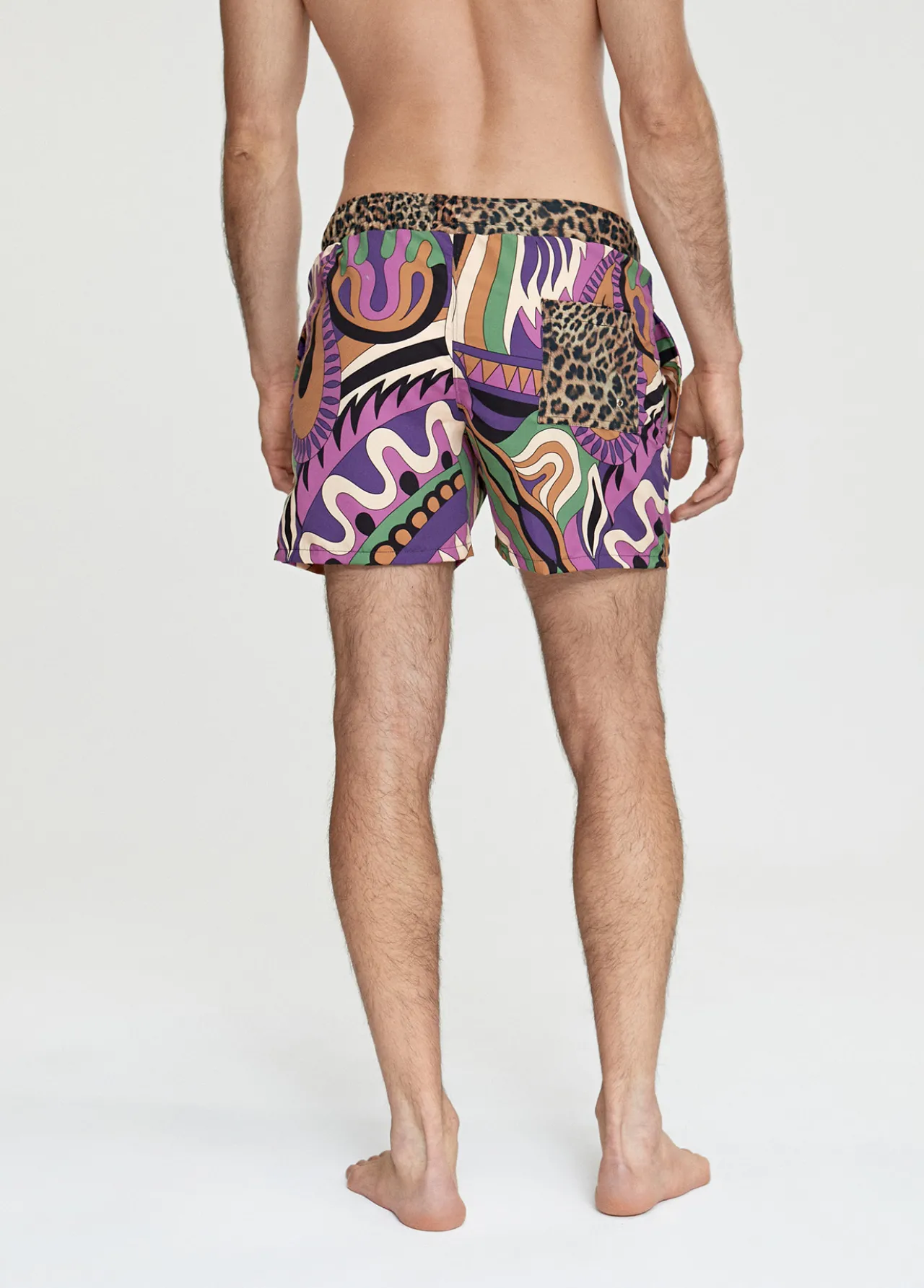baador_hombre_paisley_4.webp Lola Casademunt Baño<Bañador hombre Paisley NEGRO-LILA