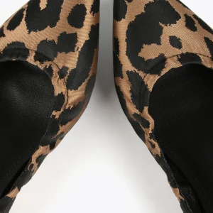 Lola Casademunt Animal Print | Zapatos Planos<Bailarina animal print CRUDO-NEGRO