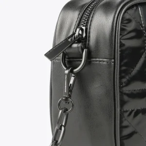 Lola Casademunt Bandoleras | Bolsos Pequeños<Bandolera acolchada NEGRO