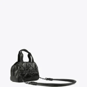 Lola Casademunt Bandoleras | Bolsos Pequeños<Bandolera acolchada NEGRO