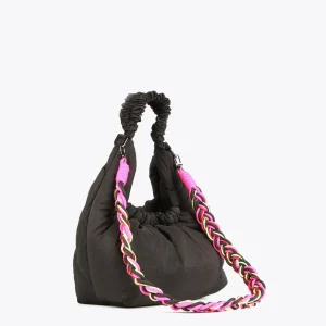 Lola Casademunt Bolsos De Hombro | Bandoleras<Bandolera acolchada asa trenzada KAKI