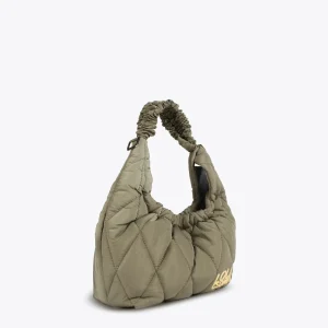 Lola Casademunt Bolsos De Hombro | Bandoleras<Bandolera acolchada asa trenzada KAKI