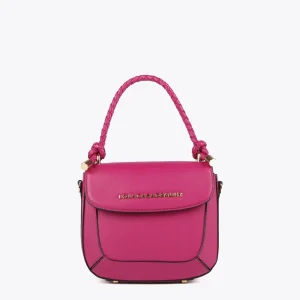 Lola Casademunt Bolsos De Hombro | Bandoleras<Bandolera asa trenzada FUCSIA