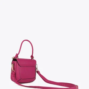 Lola Casademunt Bolsos De Hombro | Bandoleras<Bandolera asa trenzada FUCSIA