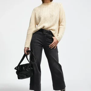 Lola Casademunt Bandoleras | Bolsos Pequeños<Bandolera asa trenzada NEGRO