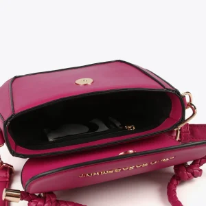Lola Casademunt Bolsos De Hombro | Bandoleras<Bandolera asa trenzada FUCSIA