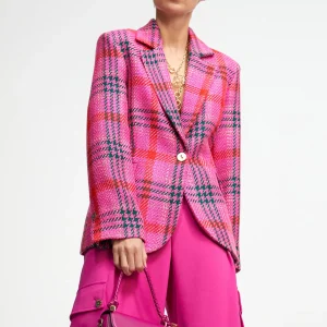 Lola Casademunt Bolsos De Hombro | Bandoleras<Bandolera asa trenzada FUCSIA