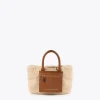 Lola Casademunt Bandoleras | Bolsos Pequeños<Bandolera borreguito CRUDO-MARRON