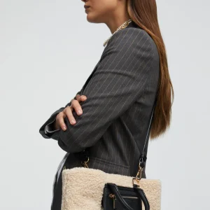Lola Casademunt Bandoleras | Bolsos Pequeños<Bandolera borreguito CRUDO-MARRON