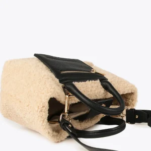 Lola Casademunt Bandoleras | Bolsos Pequeños<Bandolera borreguito CRUDO-MARRON