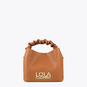 Lola Casademunt Bandoleras | Bolsos Pequeños<Bandolera con asa fruncida NEGRO