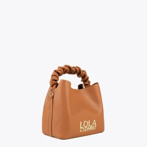 Lola Casademunt Bandoleras | Bolsos Pequeños<Bandolera con asa fruncida NEGRO