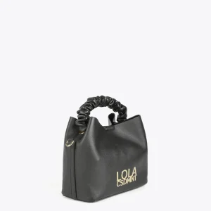 Lola Casademunt Bolsos Pequeños | Bandoleras<Bandolera con asa fruncida NEGRO