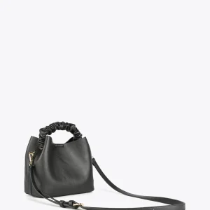 Lola Casademunt Bolsos Pequeños | Bandoleras<Bandolera con asa fruncida NEGRO