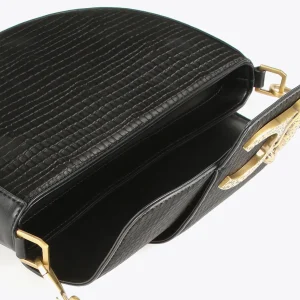 Lola Casademunt Bandoleras | Bolsos Pequeños<Bandolera con solapa NEGRO
