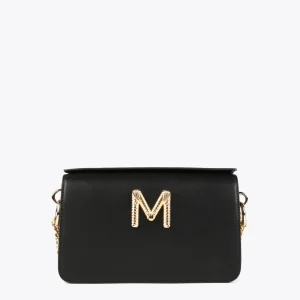 Lola Casademunt Bandoleras | Bolsos Pequeños<Bandolera dorada NEGRO