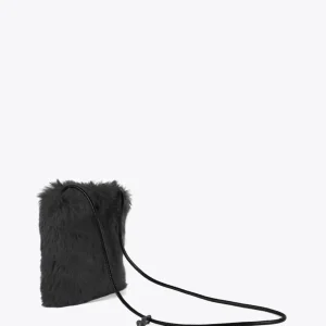 Lola Casademunt Bandoleras | Bolsos Pequeños<Bandolera efecto pelo NEGRO