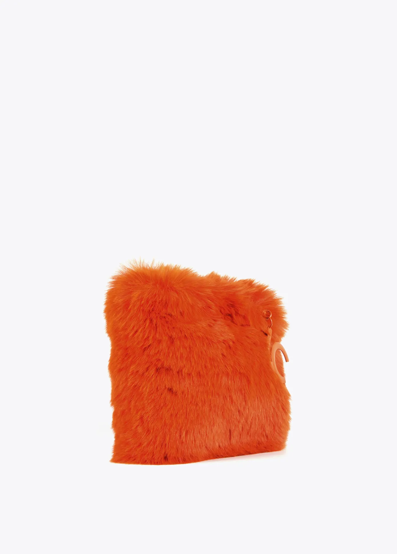 bandolera_efecto_pelo_5.webp Lola Casademunt Bolsos Pequeños | Bandoleras<Bandolera efecto pelo NEGRO