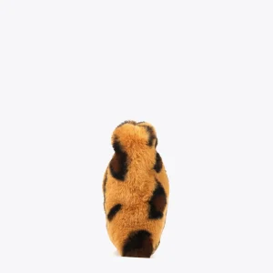 Lola Casademunt Animal Print | Bandoleras<Bandolera efecto pelo animal MARRON-NEGRO