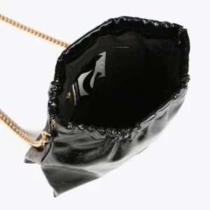 Lola Casademunt Bandoleras | Bolsos Pequeños<Bandolera efecto piel brillante NEGRO