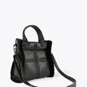 Lola Casademunt Bandoleras | Bolsos Pequeños<Bandolera efecto piel y pelo CRUDO