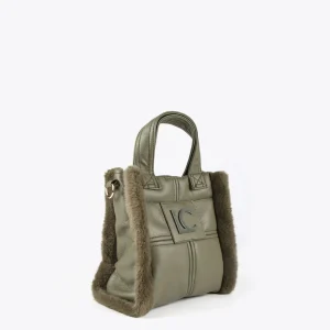 Lola Casademunt Bandoleras | Bolsos Pequeños<Bandolera efecto piel y pelo CRUDO