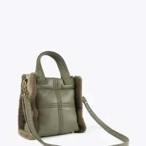 Lola Casademunt Bandoleras | Bolsos Pequeños<Bandolera efecto piel y pelo CRUDO