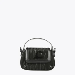 Lola Casademunt Bandoleras | Bolsos Pequeños<Bandolera estampado zebra NEGRO