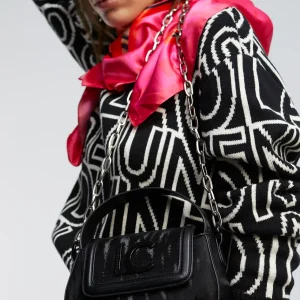 Lola Casademunt Bandoleras | Bolsos Pequeños<Bandolera estampado zebra NEGRO