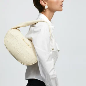 Lola Casademunt Bolsos De Hombro | Bandoleras<Bandolera grabada CRUDO